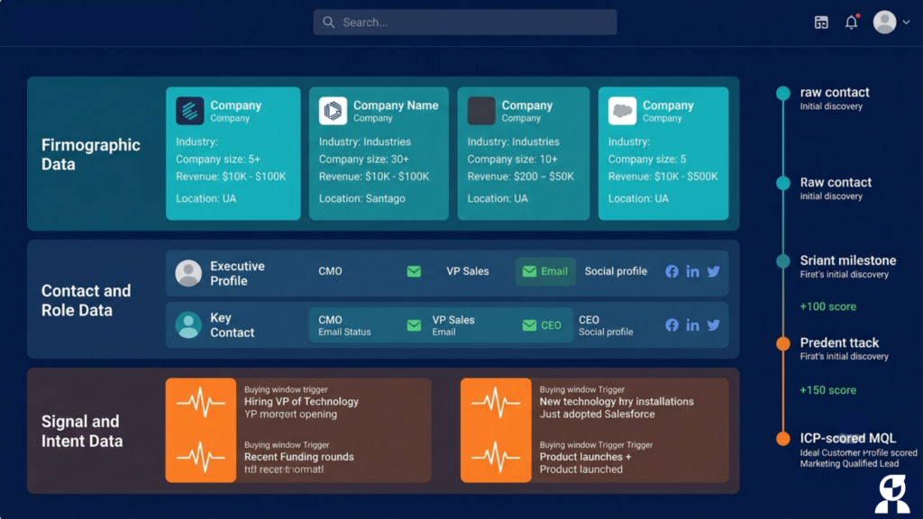 Sales Intelligence schematic representation